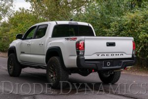 Toyota Tacoma Backup Light Kit - Rear - Diode Dynamics - Stage Series Reverse Light Kit - Red - `16-`23